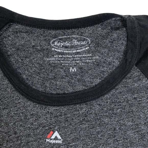 Chicago Cubs Medium Womens T-Shirt 2015 MLB Postseason Tee Chicago Wants It More - Picture 8 of 8